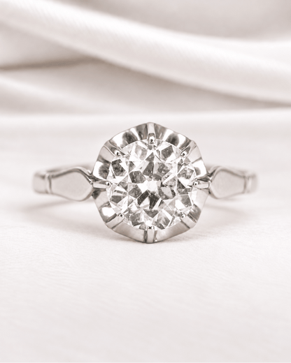 Bague Solitaire Diamant 1 carat "Claire" - Elliade Paris