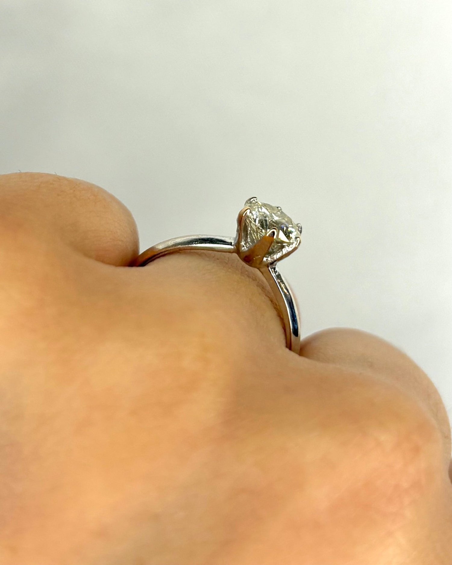Bague Solitaire Diamant 1 carat "Garance" - Elliade Paris