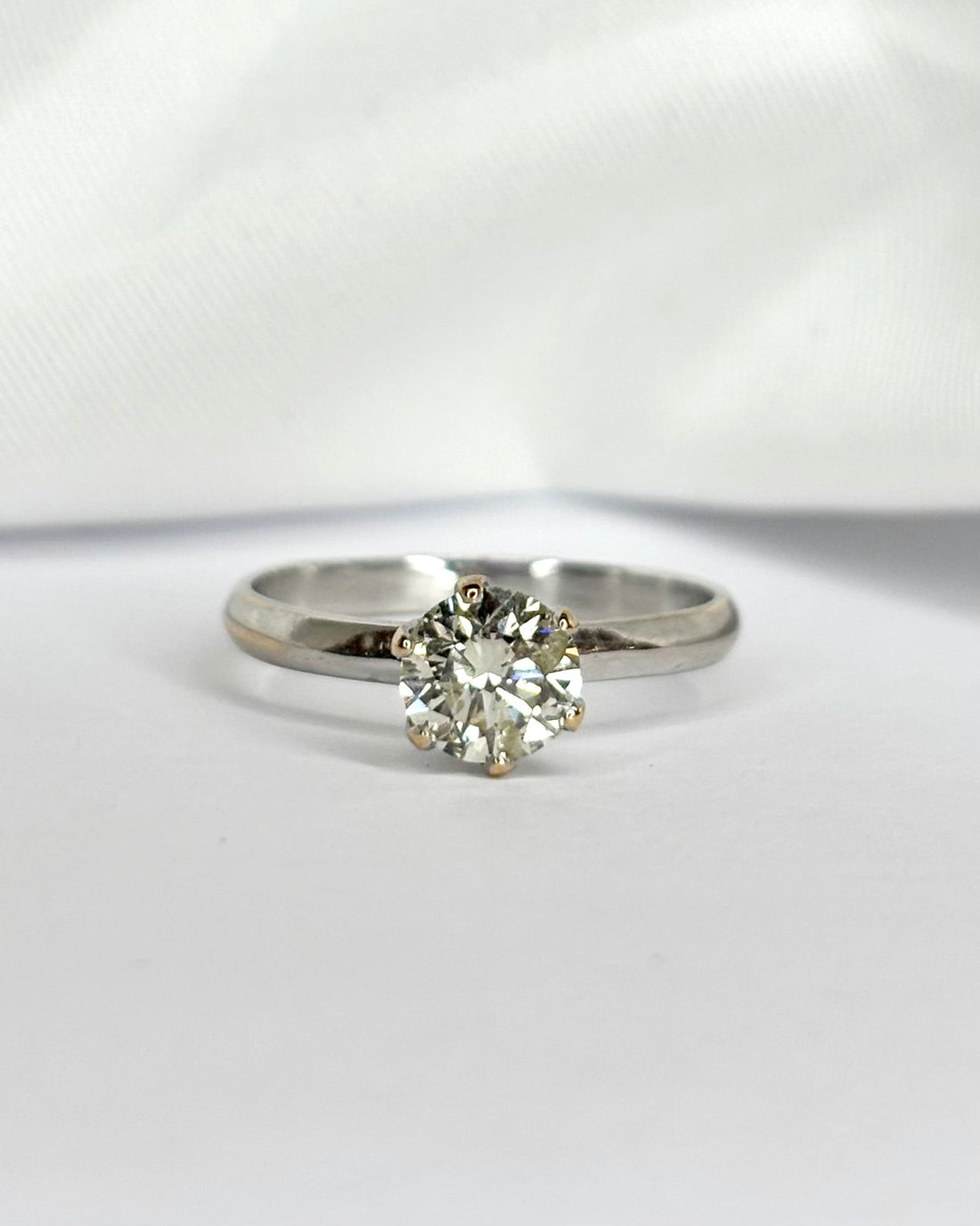 Bague Solitaire Diamant 1 carat "Garance" - Elliade Paris