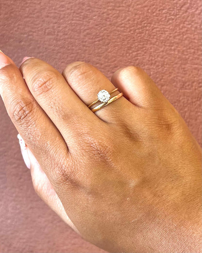 Bague Solitaire Diamant 1.10 carat "Emmeline" - Elliade Paris