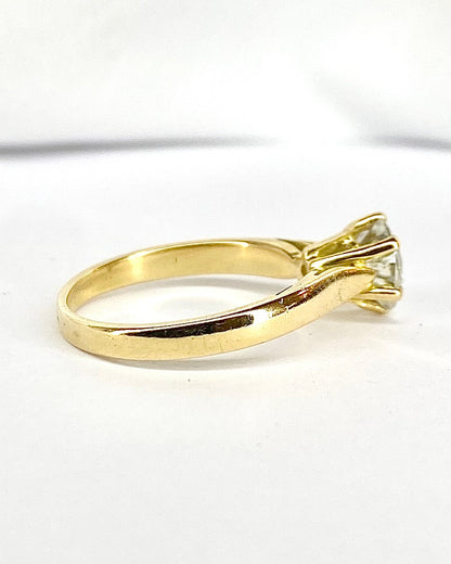 Bague Solitaire Diamant 1.11 carat "Cassandre" - Elliade Paris