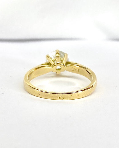 Bague Solitaire Diamant 1.11 carat "Cassandre" - Elliade Paris