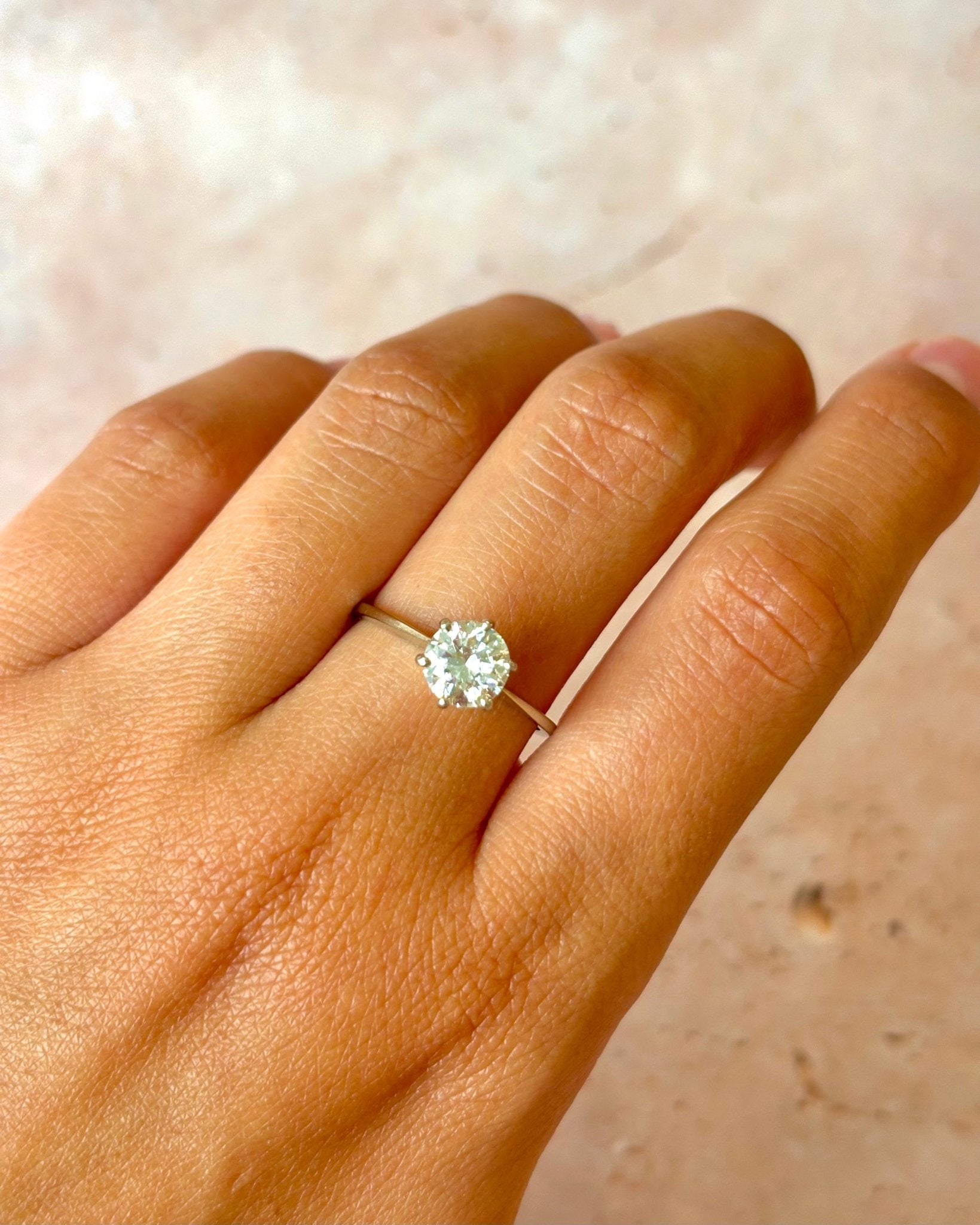 Bague Solitaire Diamant 1.20 carat "Jena" - Elliade Paris