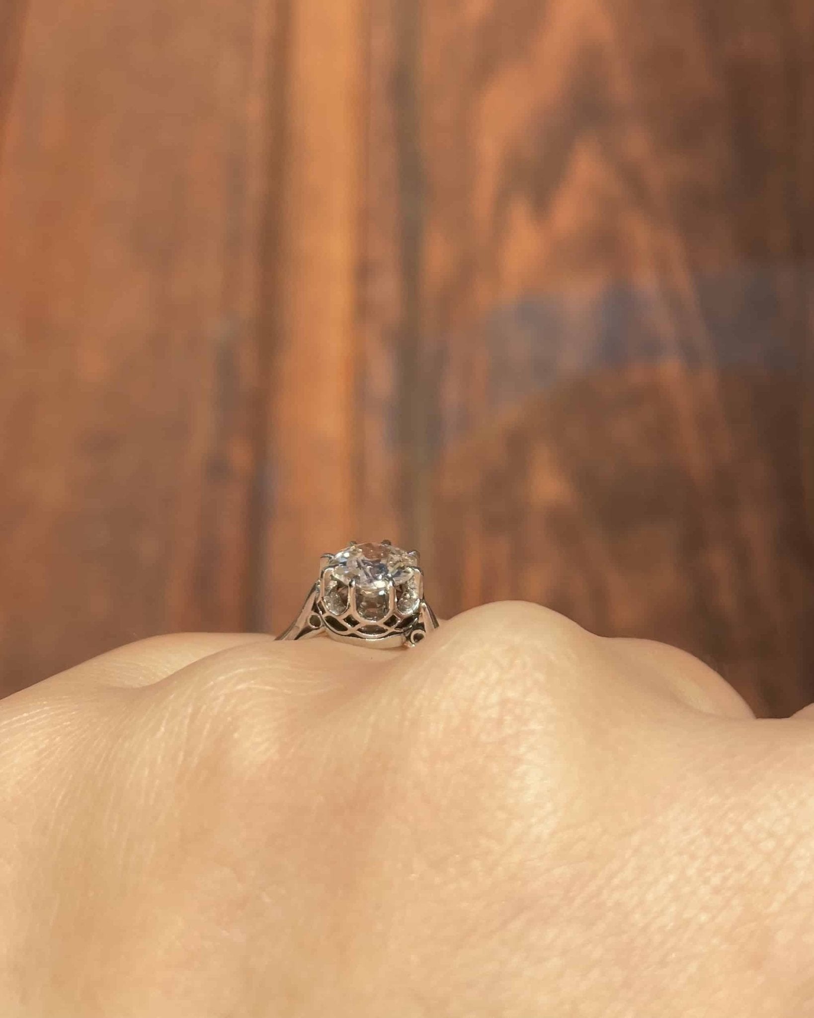 Bague Solitaire Diamant 1.20 carat &quot;Sonia&quot; - Elliade Paris