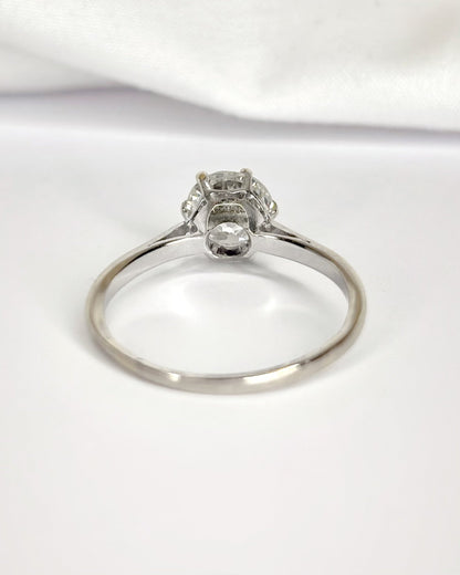 Bague Solitaire Diamant 1.25 carat "Eulalie" - Elliade Paris