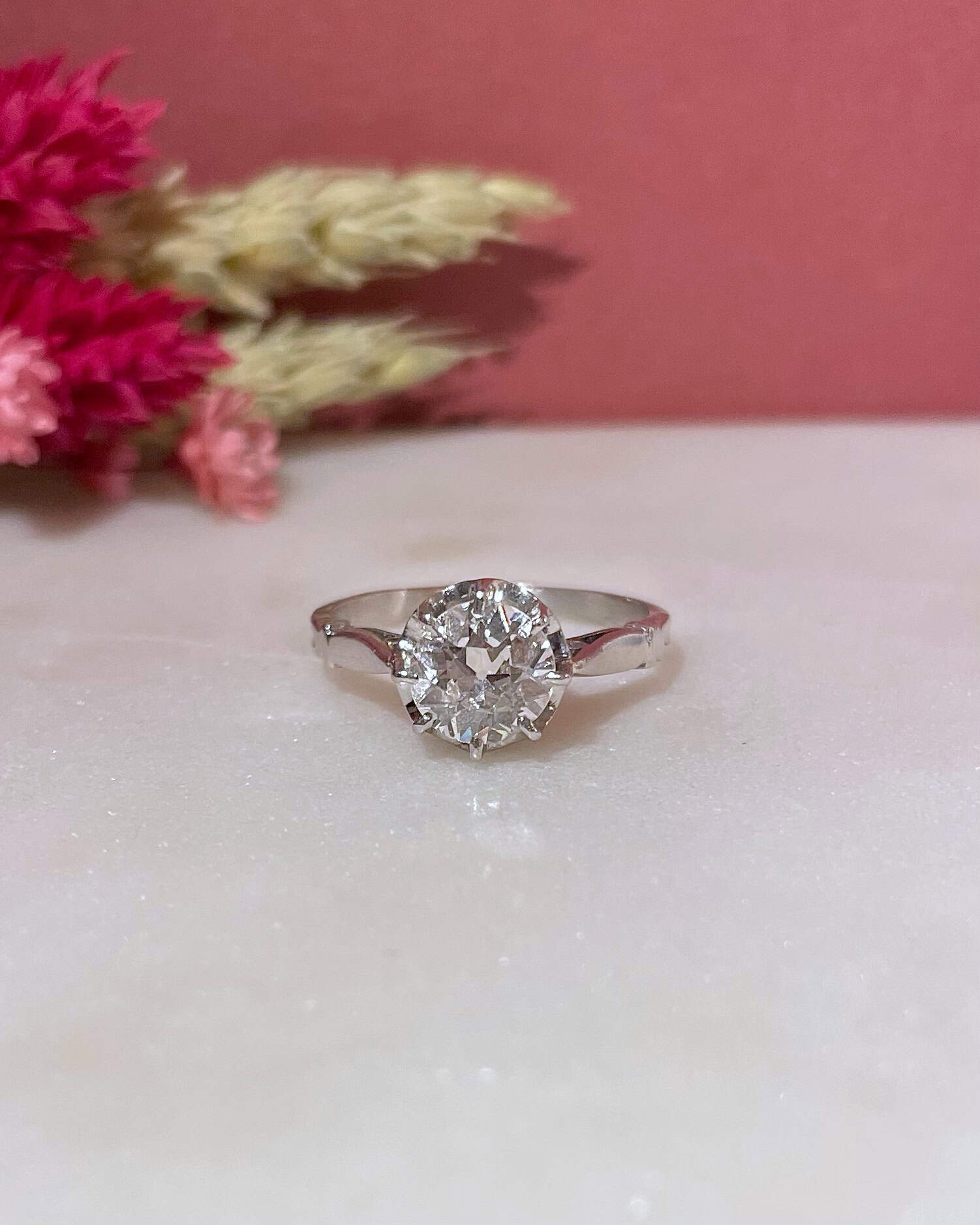 Bague Solitaire Diamant 1.20 carat "Sonia"