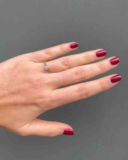Bague Solitaire Diamant 0.35 carat &quot;Kate&quot;
