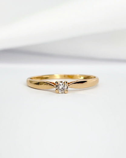 Bague Solitaire Diamant "Ethan" - Elliade Paris