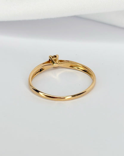 Bague Solitaire Diamant "Ethan" - Elliade Paris