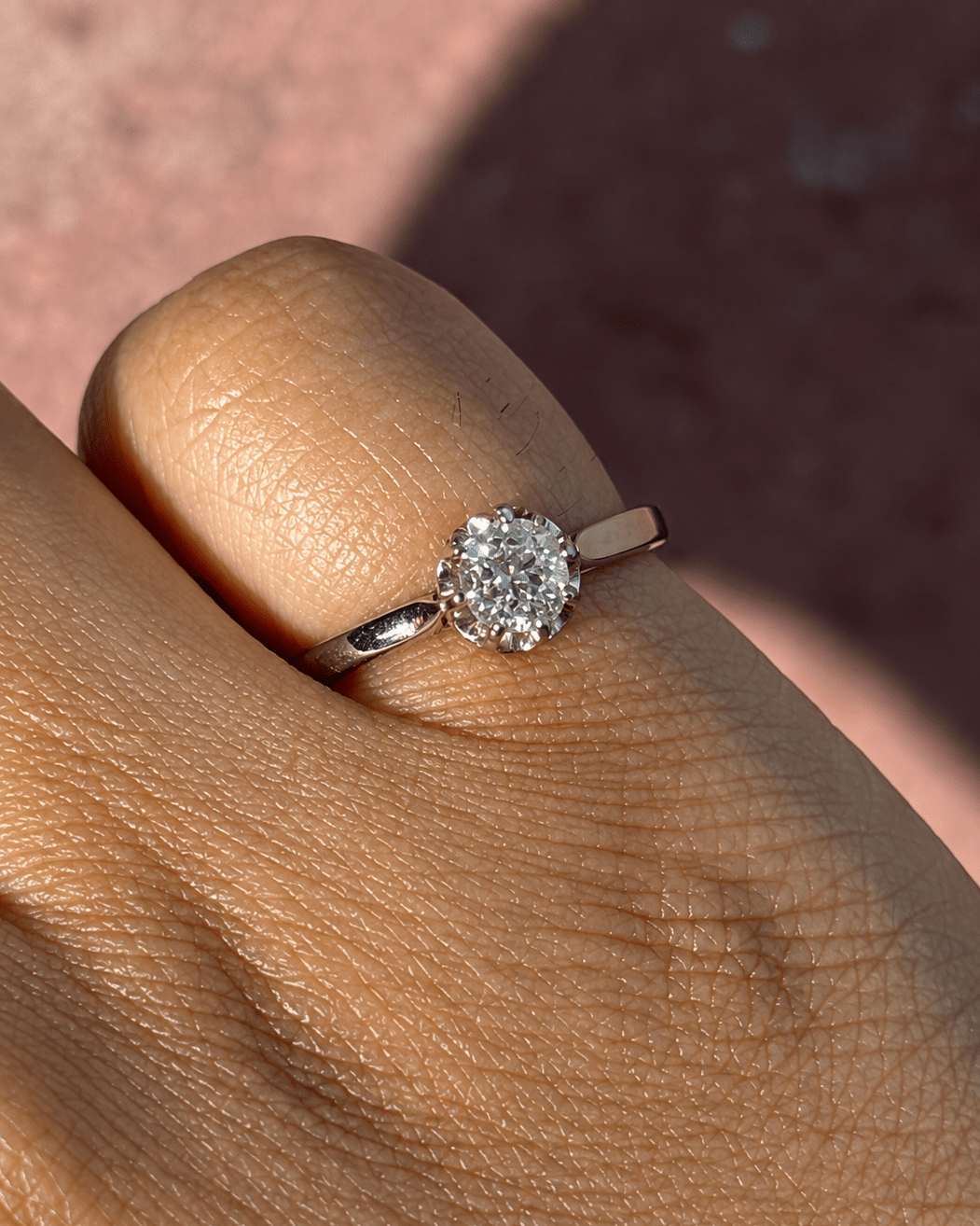 Bague Solitaire Diamant "Jannice" - Elliade Paris