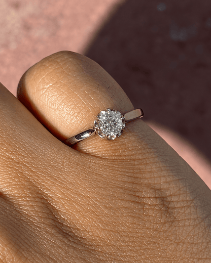 Bague Solitaire Diamant "Jannice" - Elliade Paris