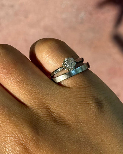 Bague Solitaire Diamant "Jannice" - Elliade Paris