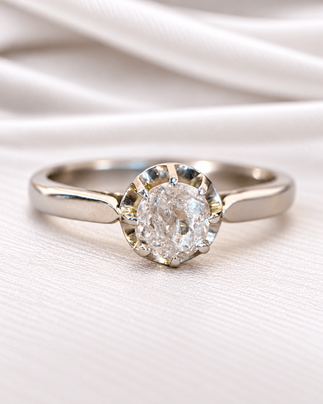 Bague Solitaire Diamant "Jannice" - Elliade Paris