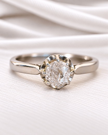 Bague Solitaire Diamant "Jannice" - Elliade Paris
