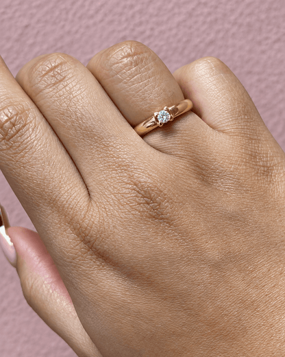 Bague Solitaire Diamant "Joy" - Elliade Paris