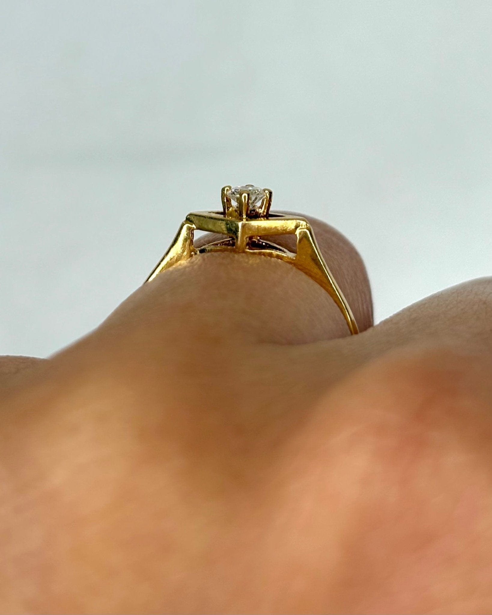 Bague Solitaire Diamant "Juliette" - Elliade Paris