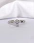 Bague Solitaire Diamant Marquise 0.24 carat "Emine" - Elliade Paris