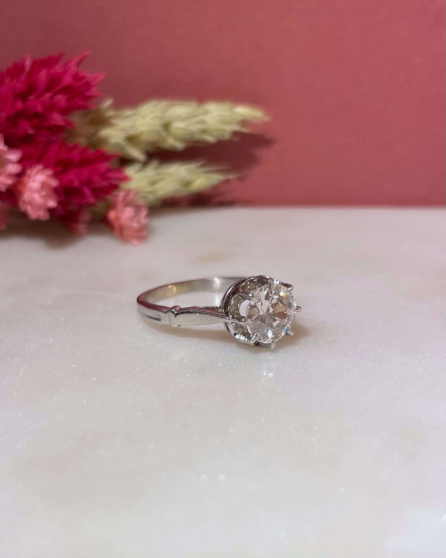 Bague Solitaire Diamant 1.20 carat &quot;Sonia&quot;