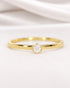 Bague Solitaire Diamant "Solange" - Elliade Paris