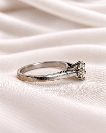 Bague Solitaire Diamant t F/VVS 0.55 carat "Julie" - Elliade Paris