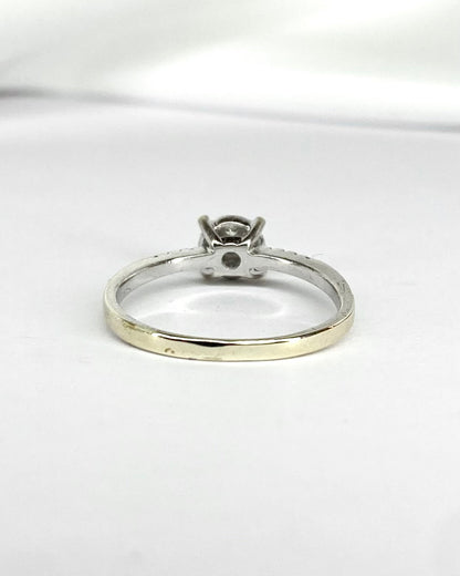 Bague Solitaire Diamants 0.22 carat "Marcella" - Elliade Paris