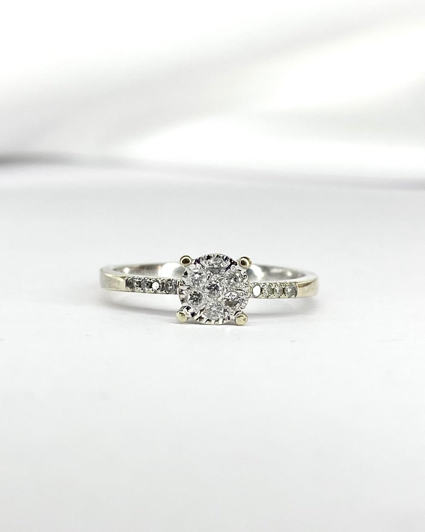 Bague Solitaire Diamants 0.22 carat "Marcella" - Elliade Paris