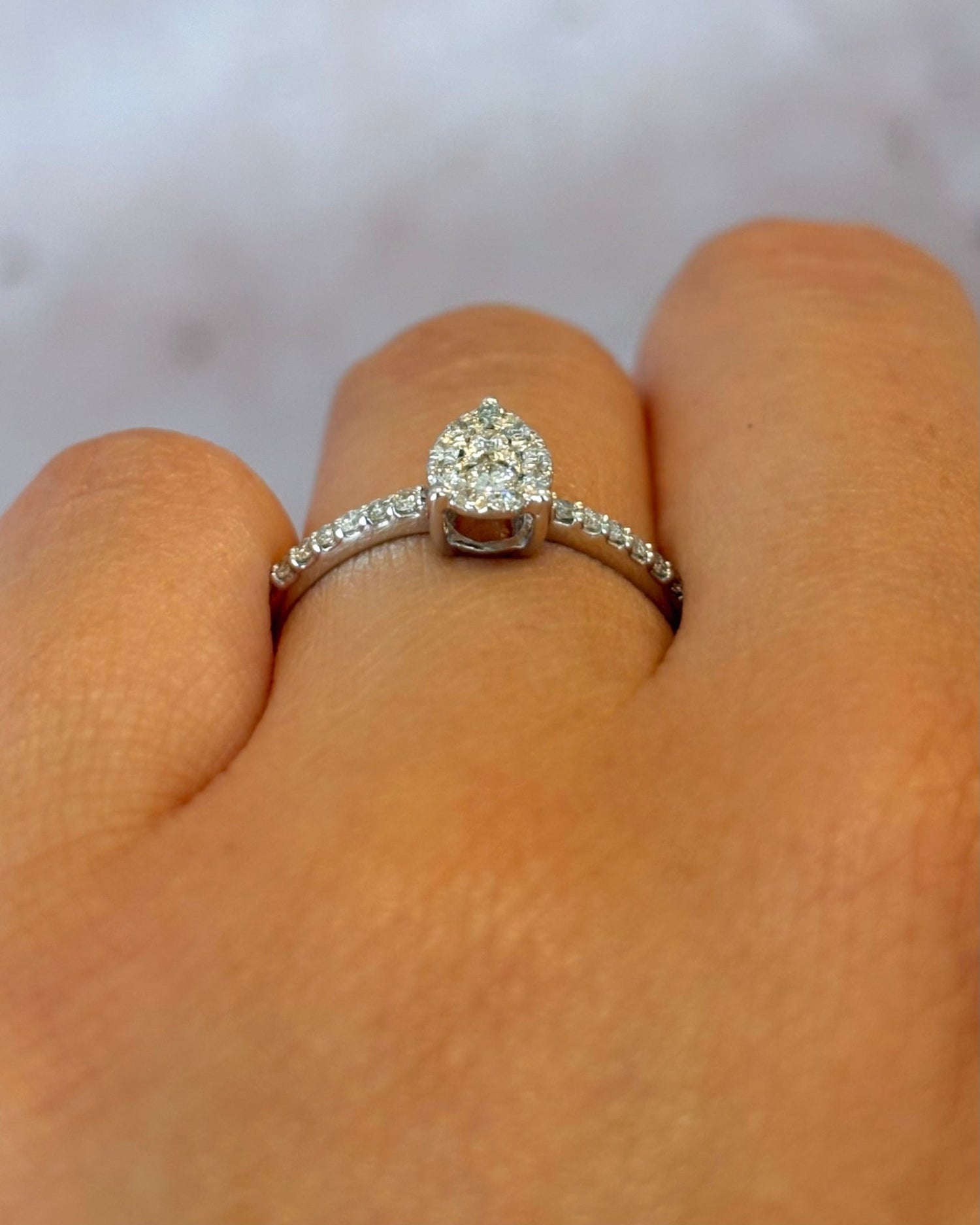 Bague Solitaire Diamants 0.31 carat "Suzie" - Elliade Paris