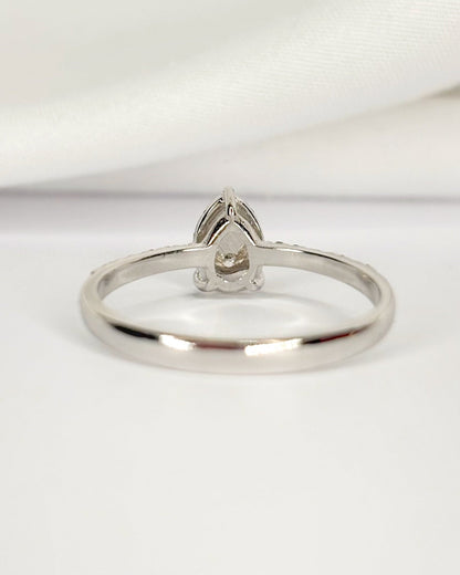 Bague Solitaire Diamants 0.31 carat "Suzie" - Elliade Paris
