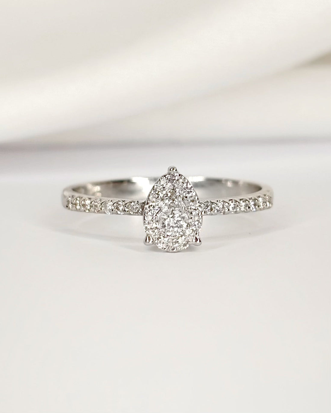 Bague Solitaire Diamants 0.31 carat "Suzie" - Elliade Paris
