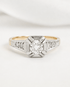 Bague Solitaire Diamants 0.37 carat "Maelle" - Elliade Paris