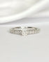 Bague Solitaire Diamants 0.39 carat "Olivia" - Elliade Paris