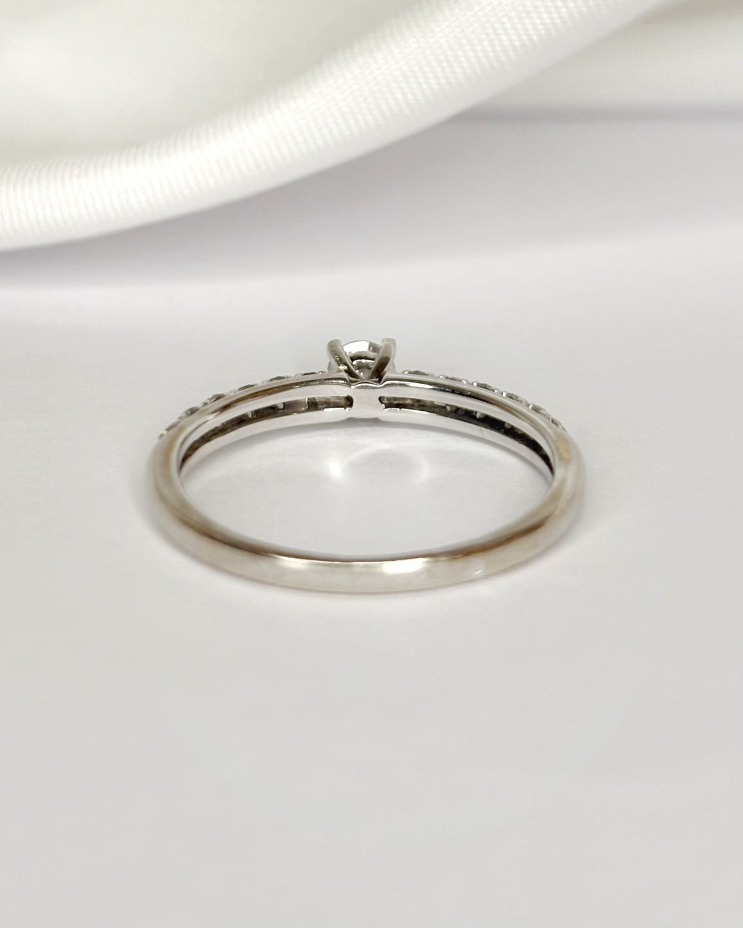 Bague Solitaire Diamants 0.39 carat "Olivia" - Elliade Paris