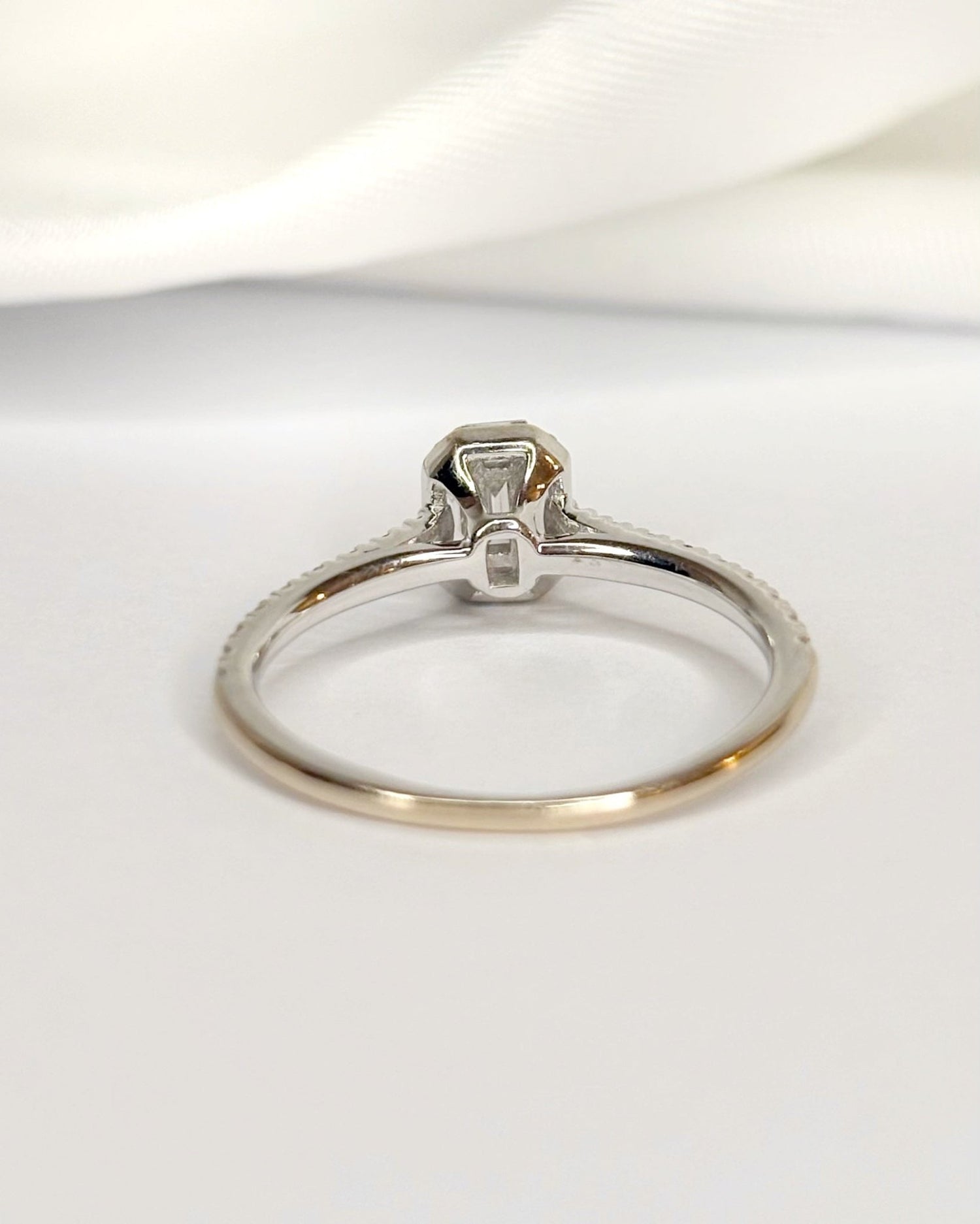 Bague Solitaire Diamants 0.39 carat "Rahma" - Elliade Paris