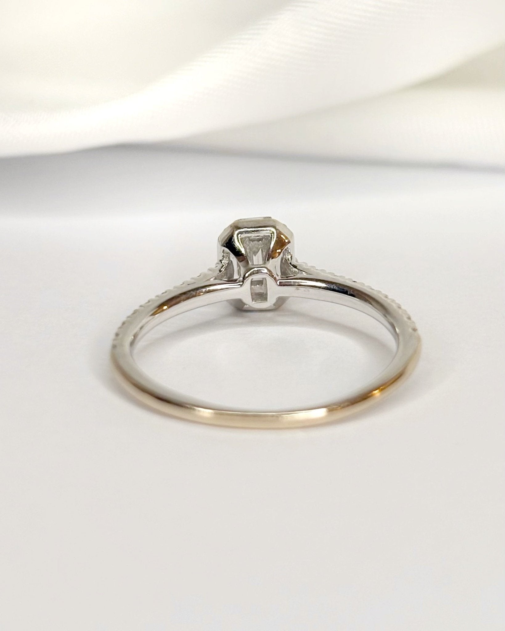 Bague Solitaire Diamants 0.39 carat "Rahma" - Elliade Paris