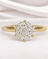 Bague Solitaire Diamants 0.40 carat & Or 18 carats 4.13g "Jeanette" - Elliade Paris
