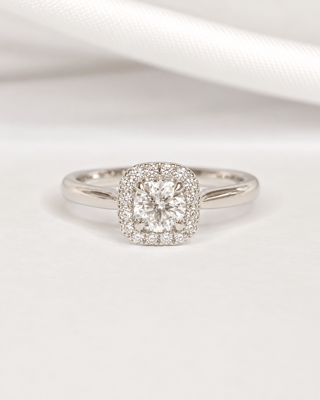 Bague Solitaire Diamants 0.40 carat "Vinnie" - Elliade Paris
