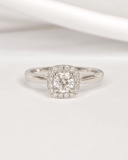 Bague Solitaire Diamants 0.40 carat "Vinnie" - Elliade Paris