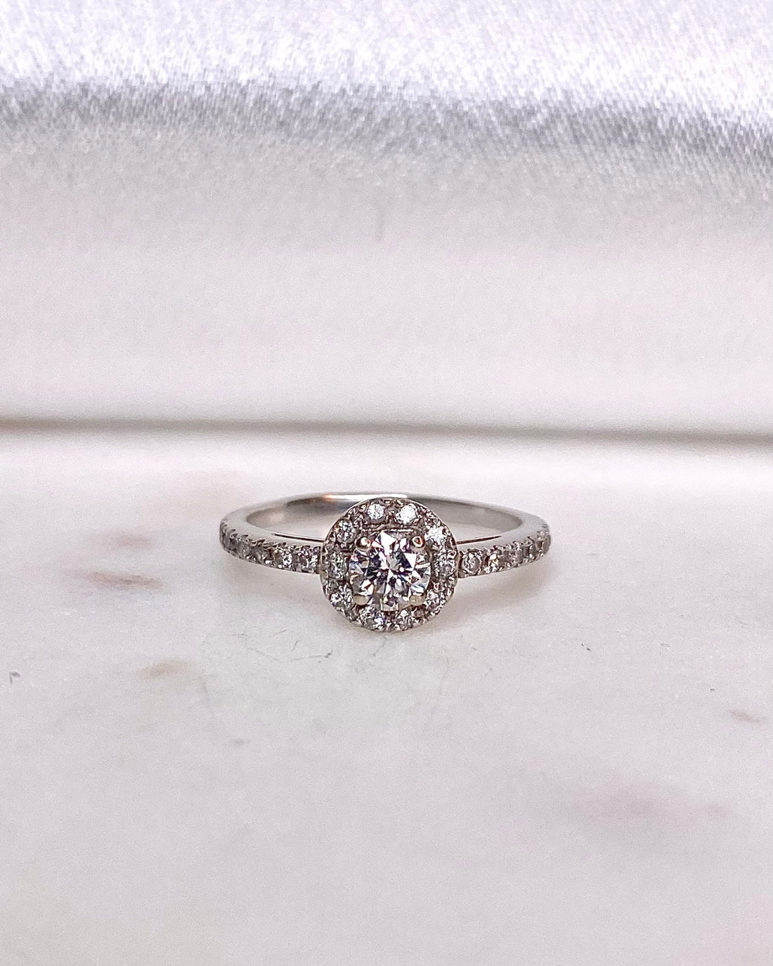 Bague Solitaire Diamants 0.54 carat &quot;Beryl&quot; - Elliade Paris