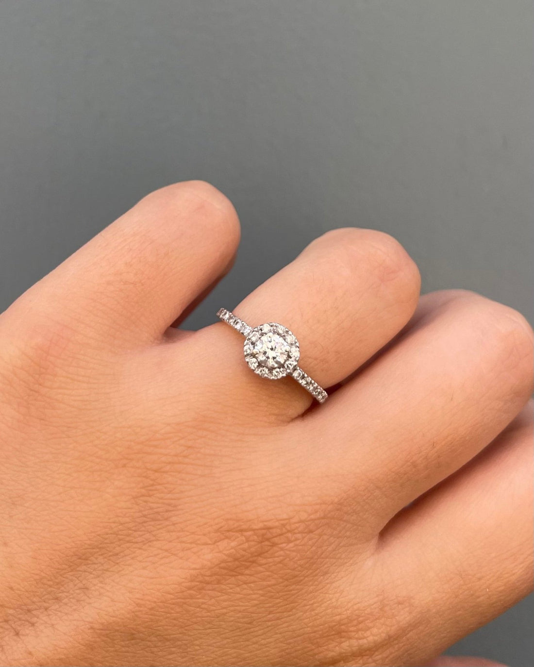 Bague Solitaire Diamants 0.54 carat &quot;Beryl&quot; - Elliade Paris