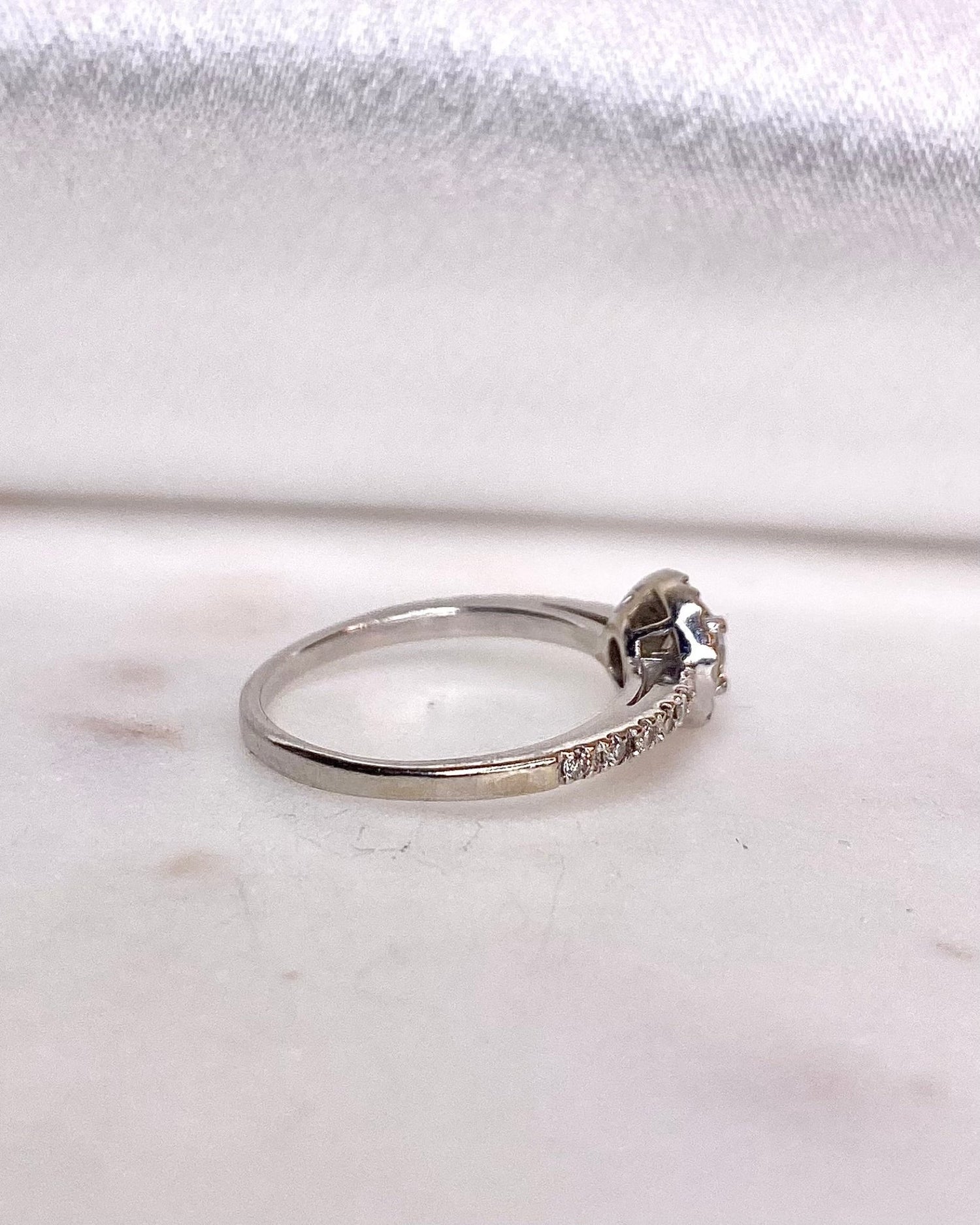 Bague Solitaire Diamants 0.54 carat &quot;Beryl&quot; - Elliade Paris