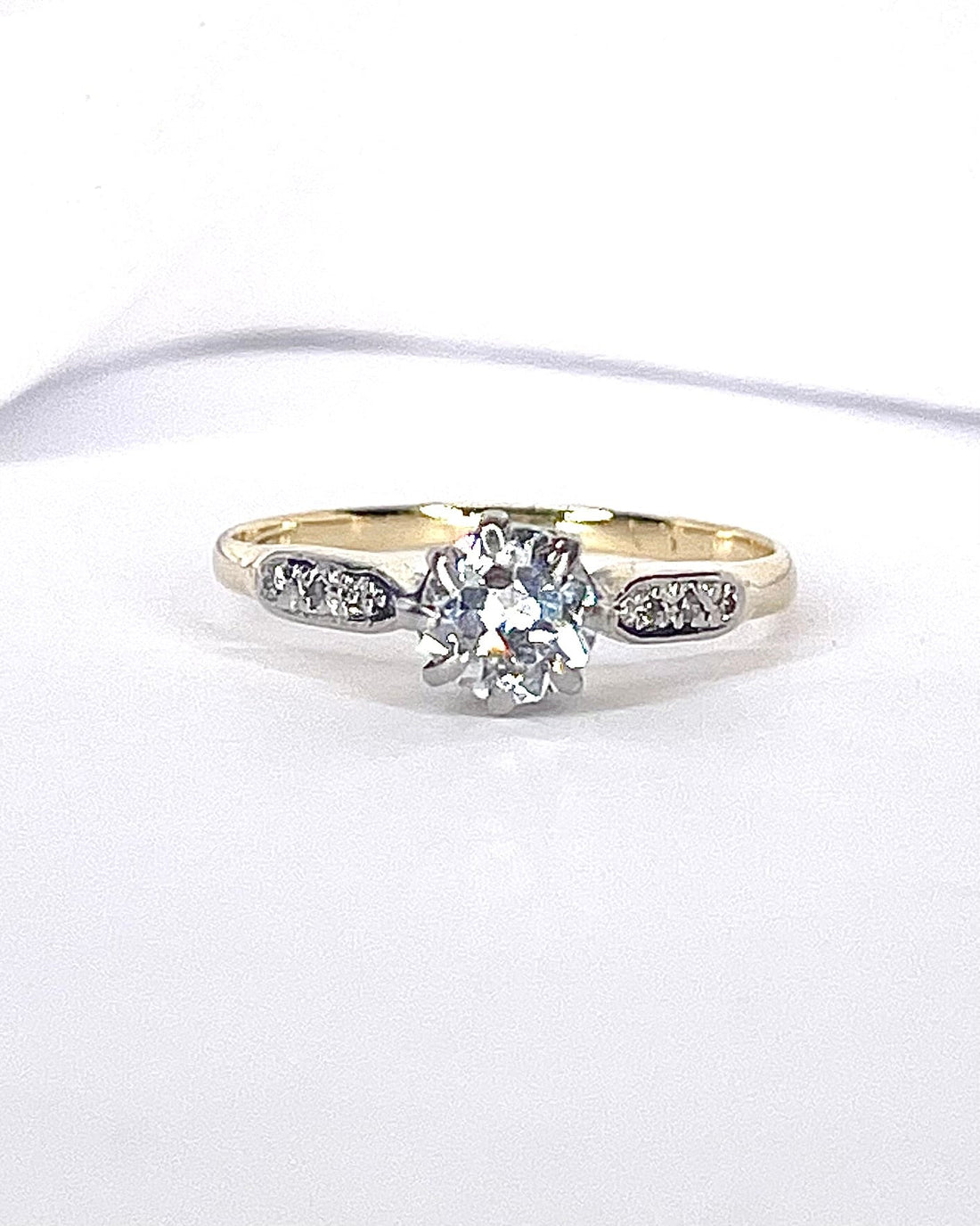 Bague Solitaire Diamants 0.56 carat "Anna" - Elliade Paris