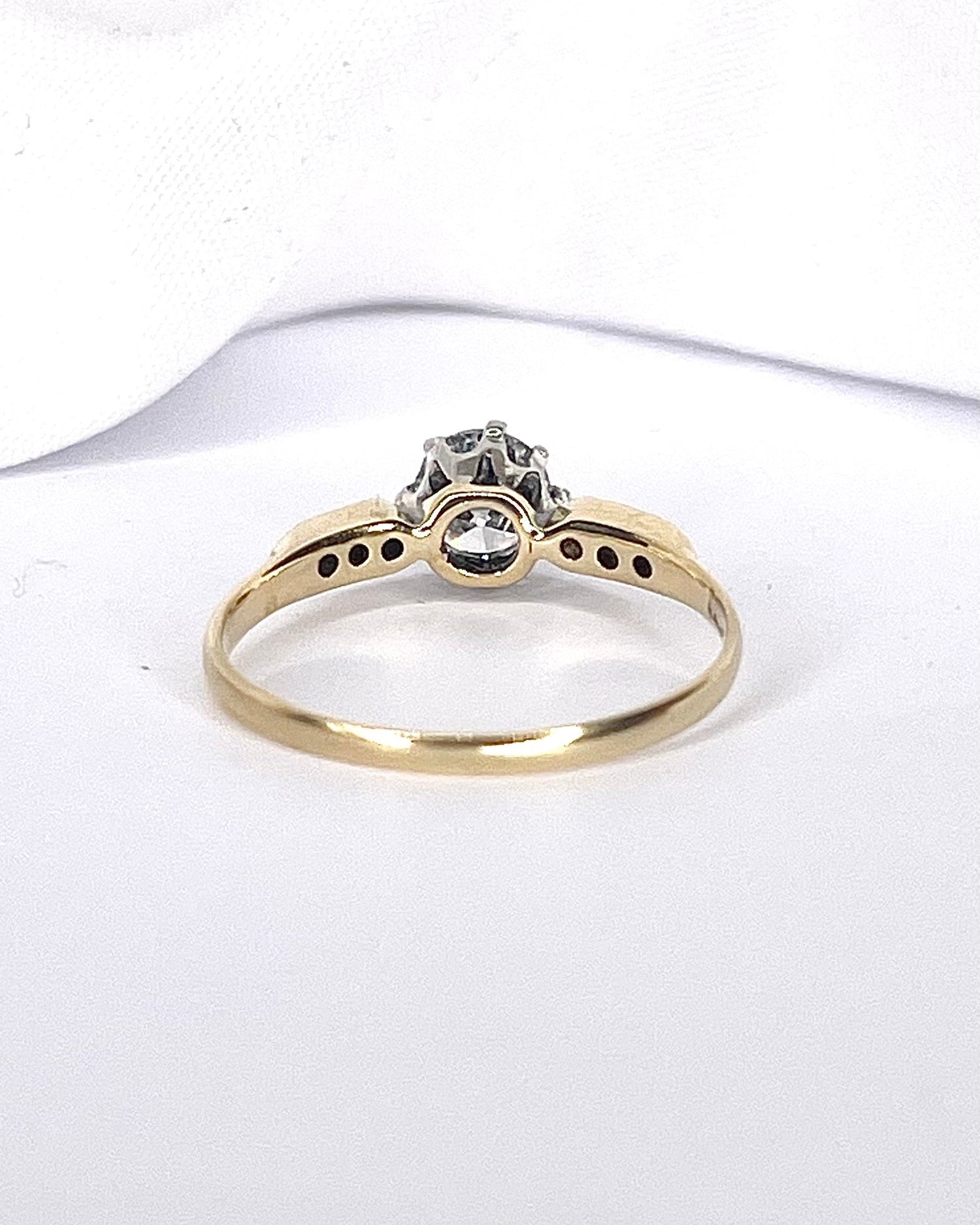 Bague Solitaire Diamants 0.56 carat "Anna" - Elliade Paris