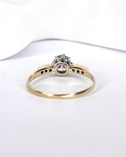 Bague Solitaire Diamants 0.56 carat "Anna" - Elliade Paris