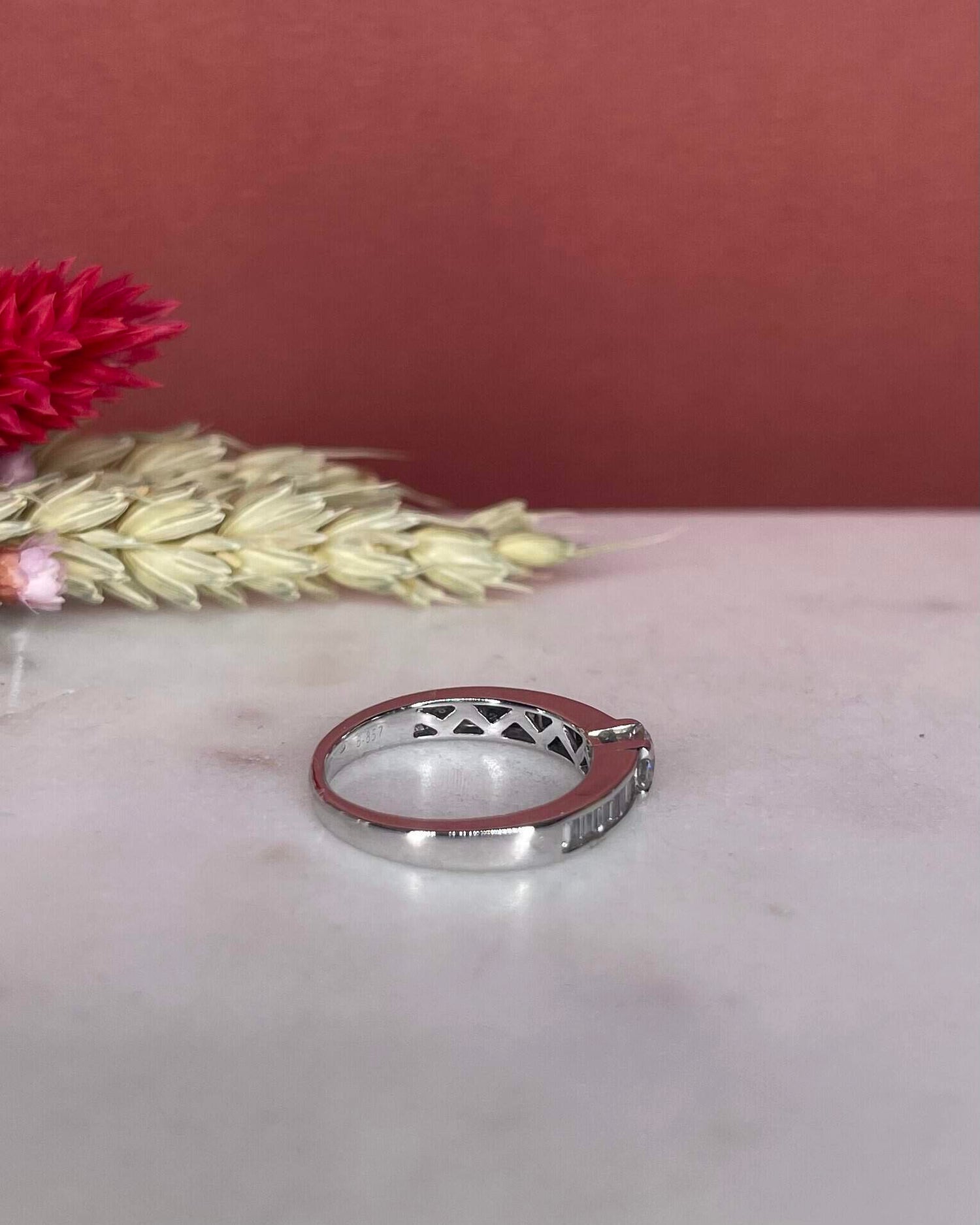 Bague Solitaire Diamants 0.58 carat &quot;Emily&quot; - Elliade Paris