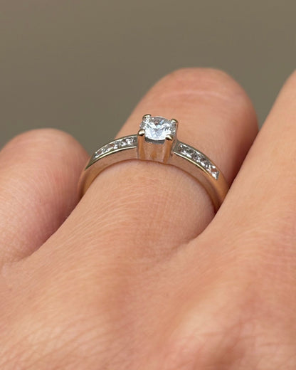 Bague Solitaire Diamants 0.59 carat "Georgia" - Elliade Paris