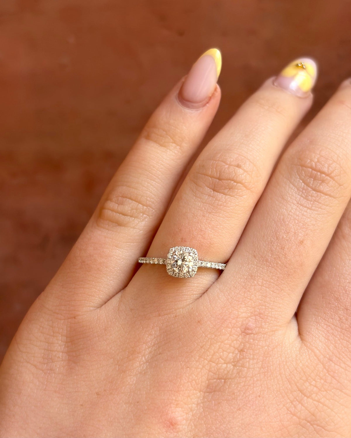 Bague Solitaire Diamants 0.65 carat "Chlotilde" - Elliade Paris