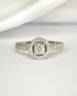 Bague Solitaire Diamants 0.66 carat "Hanaïa" - Elliade Paris