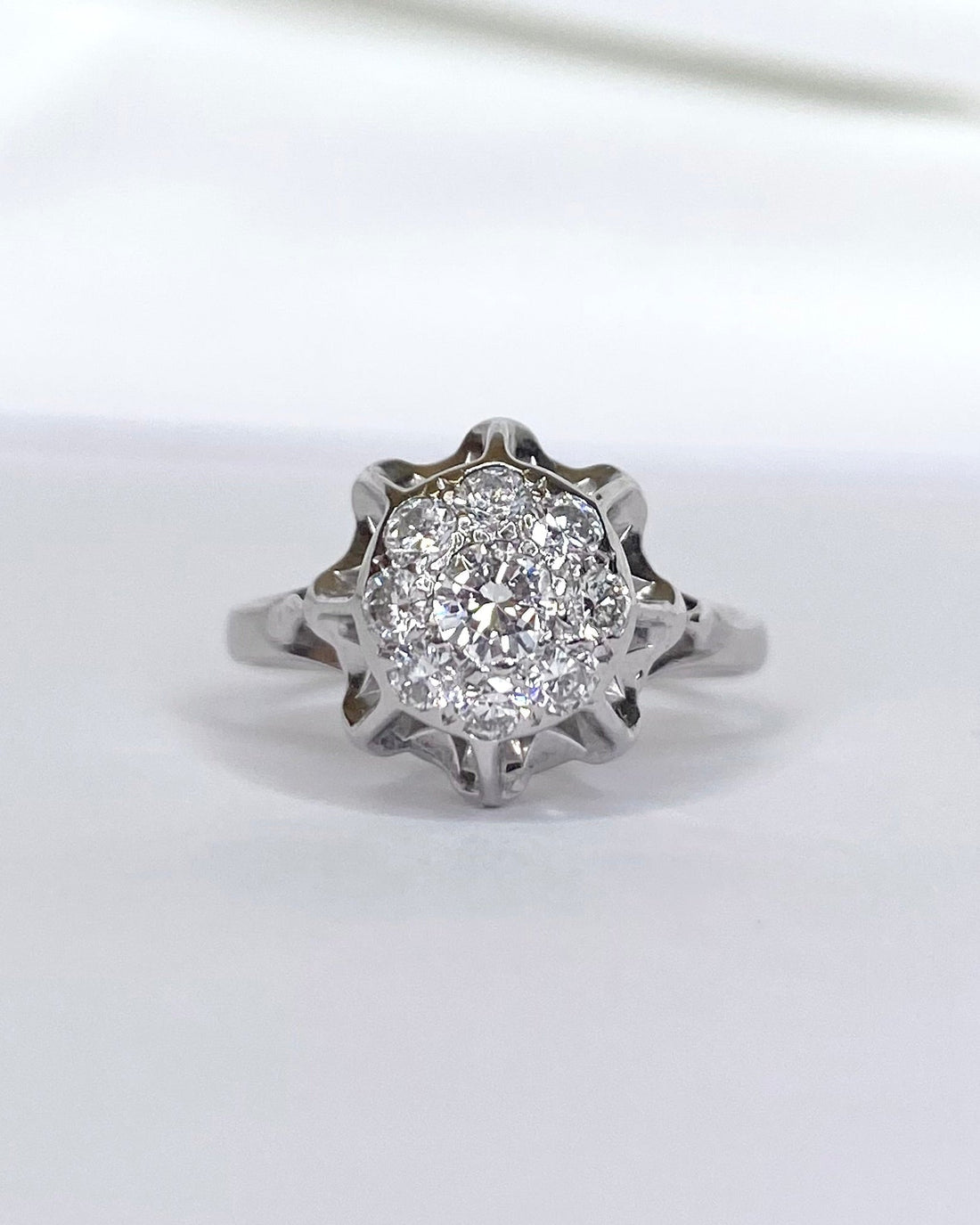 Bague Solitaire Diamants 0.68 carat "Mathilde" - Elliade Paris