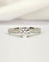 Bague Solitaire Diamants 0.74 carat "Erina" - Elliade Paris