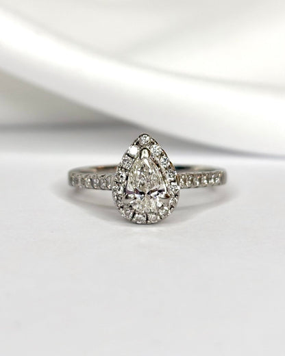 Bague Solitaire Diamants 0.77 carat "Aline" - Elliade Paris